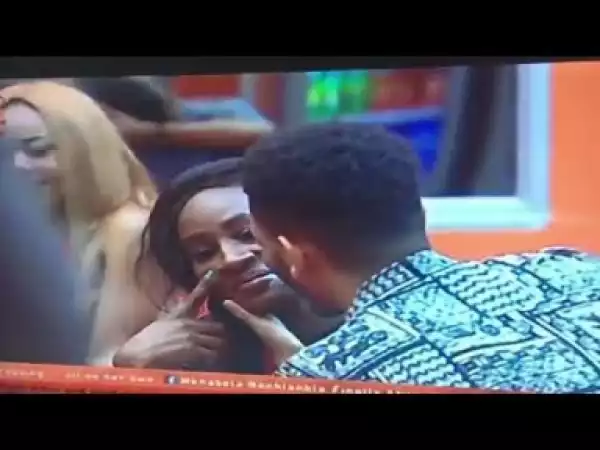 Video: BB NAIJA:  THE MOMENT LOLU AND ANTO KISSED.